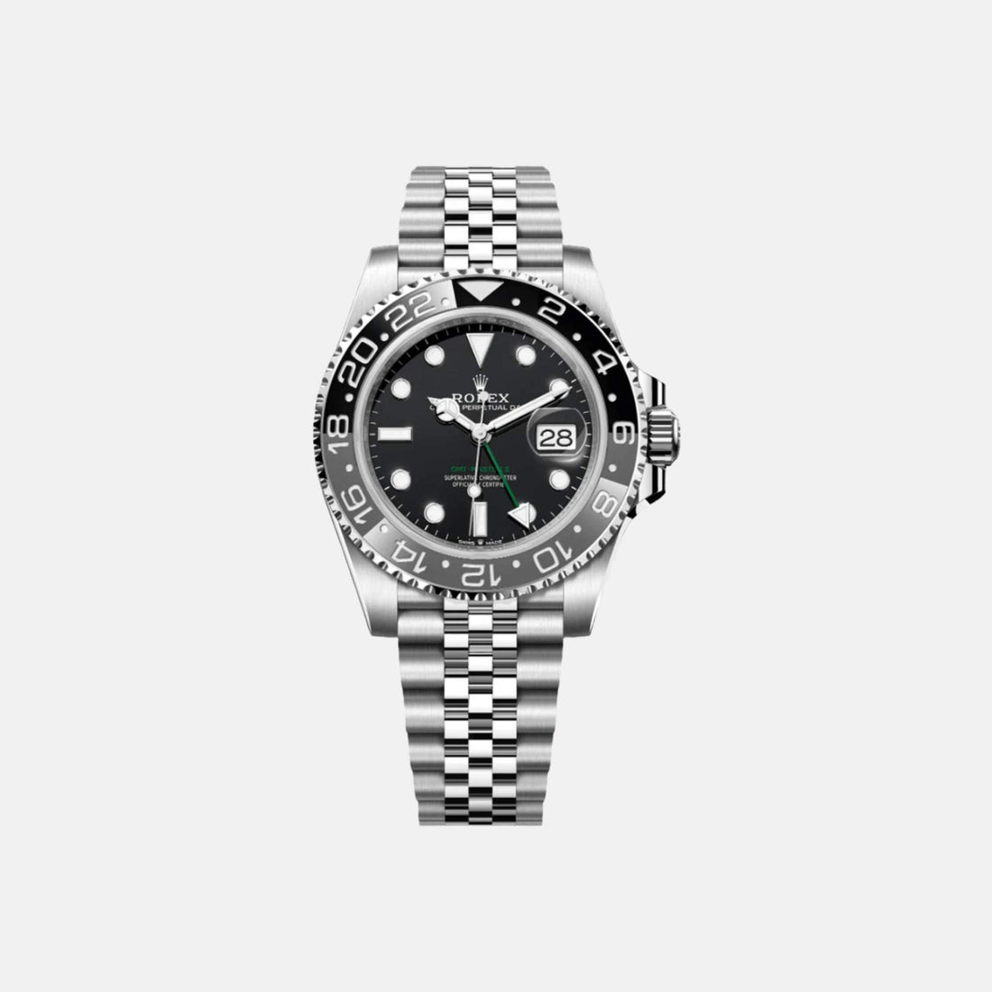 Rolex GMT-Master II 126710GRNR-0003 Bruce Wayne Jubilee 40mm, Front
