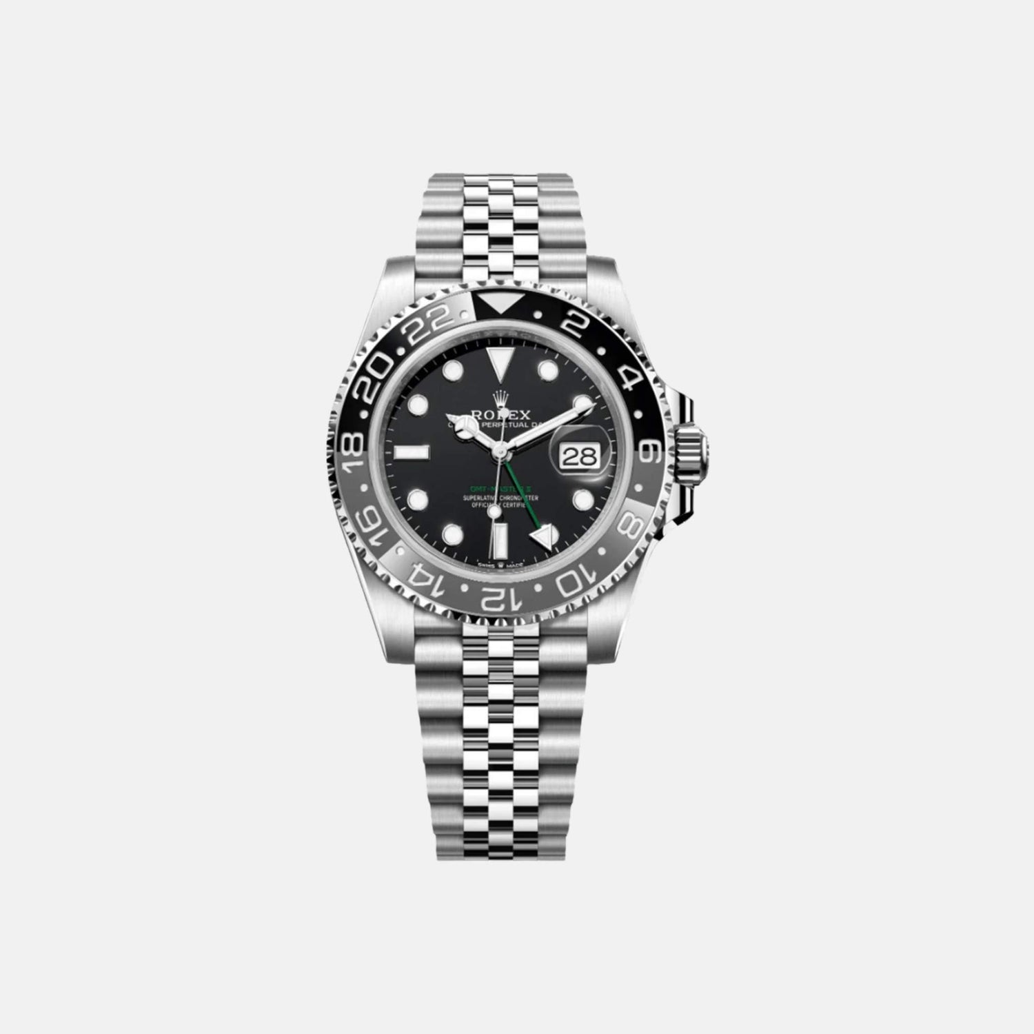Rolex GMT-Master II 126710GRNR-0003 Bruce Wayne Jubilee 40mm, Front