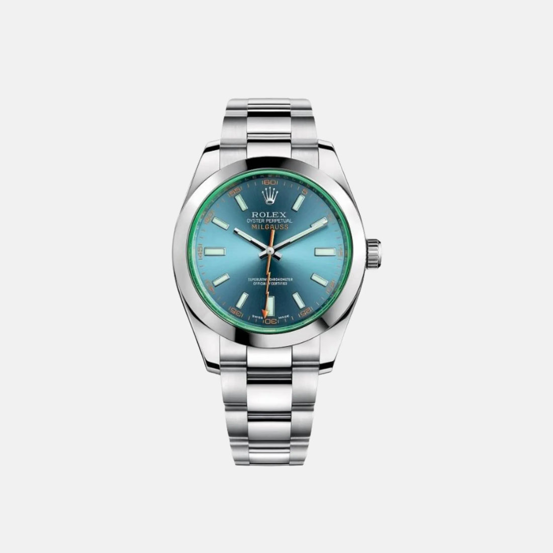Rolex Milgauss 116400GV-0002 Z-Blue Dial Oystersteel 40mm