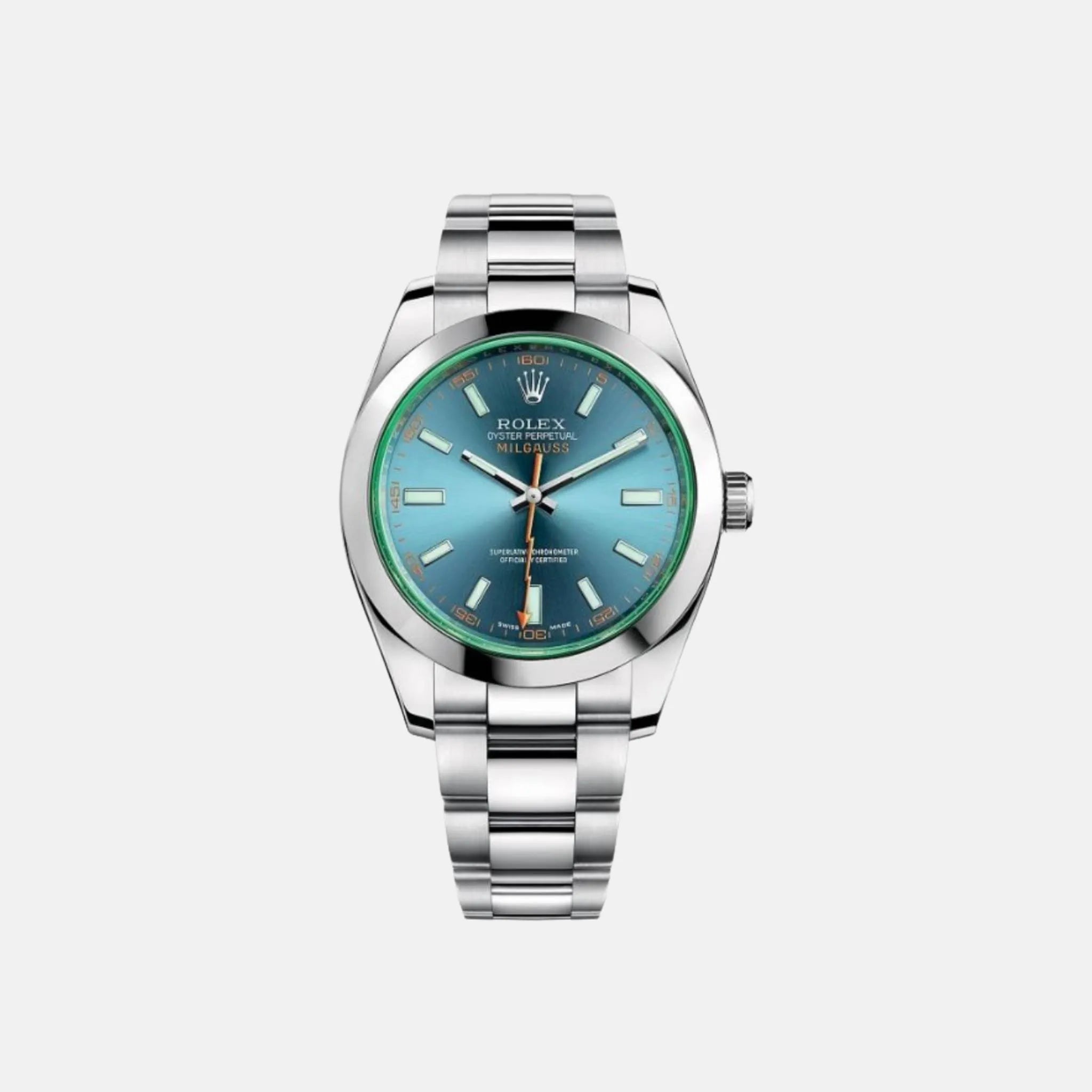 Rolex Milgauss 116400GV-0002 Z-Blue Dial Oystersteel 40mm