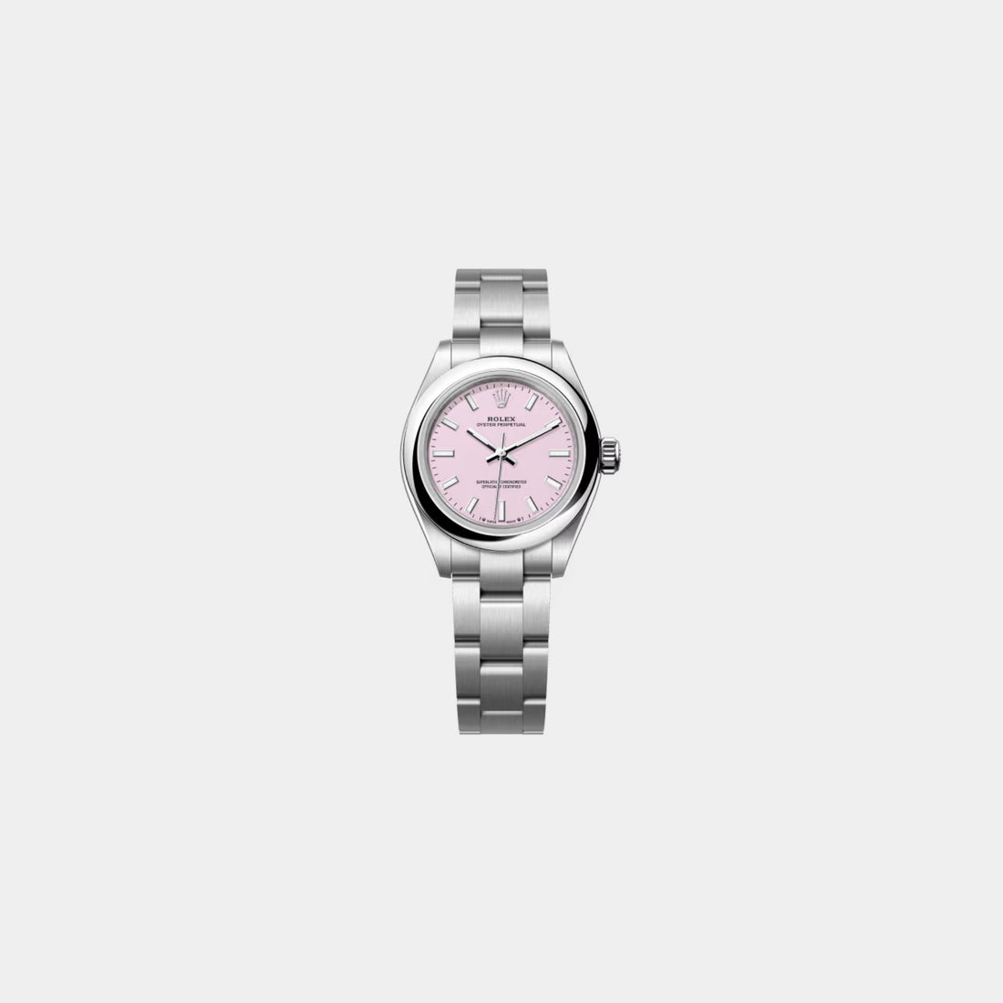 Rolex Oyster Perpetual 28 Oystersteel Candy Pink Ref. 276200-0009