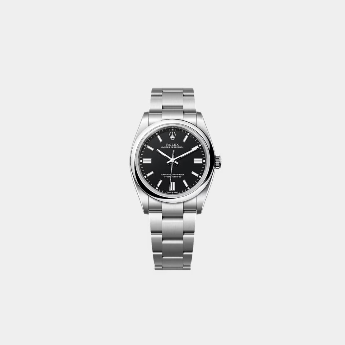 Rolex Oyster Perpetual 36 Oystersteel Black Ref. 126000-0014
