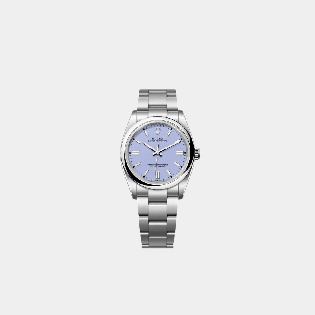 Rolex Oyster Perpetual 36 Oystersteel Lavender Ref. 126000-0013