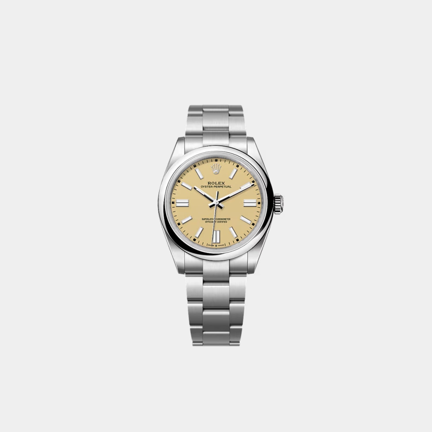 Rolex Oyster Perpetual 41 Oystersteel Beige Ref. 134300-0007