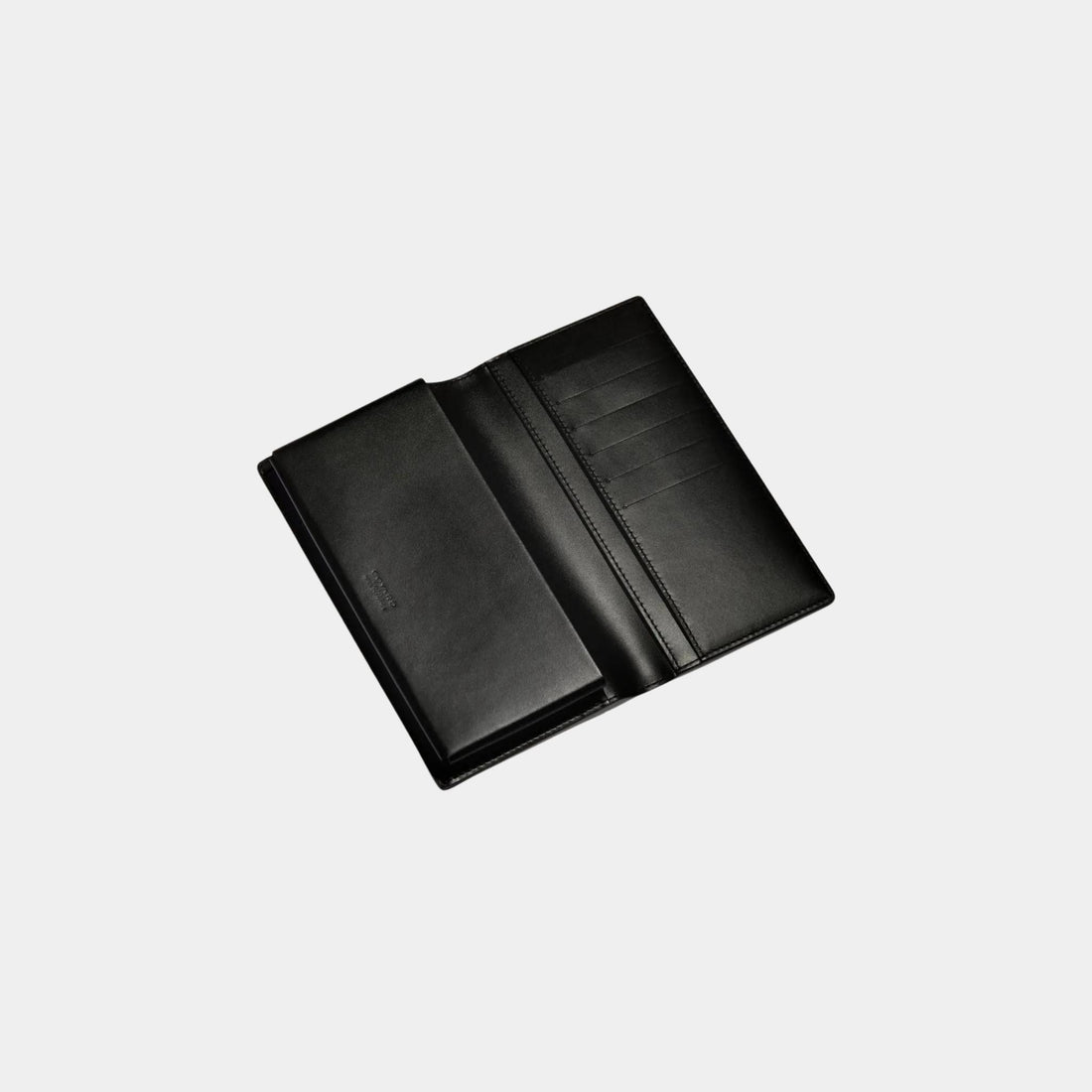 Goyard Saint-Lambert Wallet, Black, Open