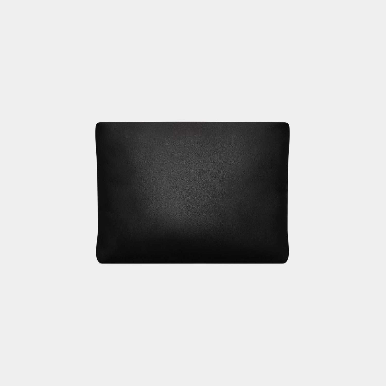 Saint laurent large Puffy Pouch Black Lambskin, Back