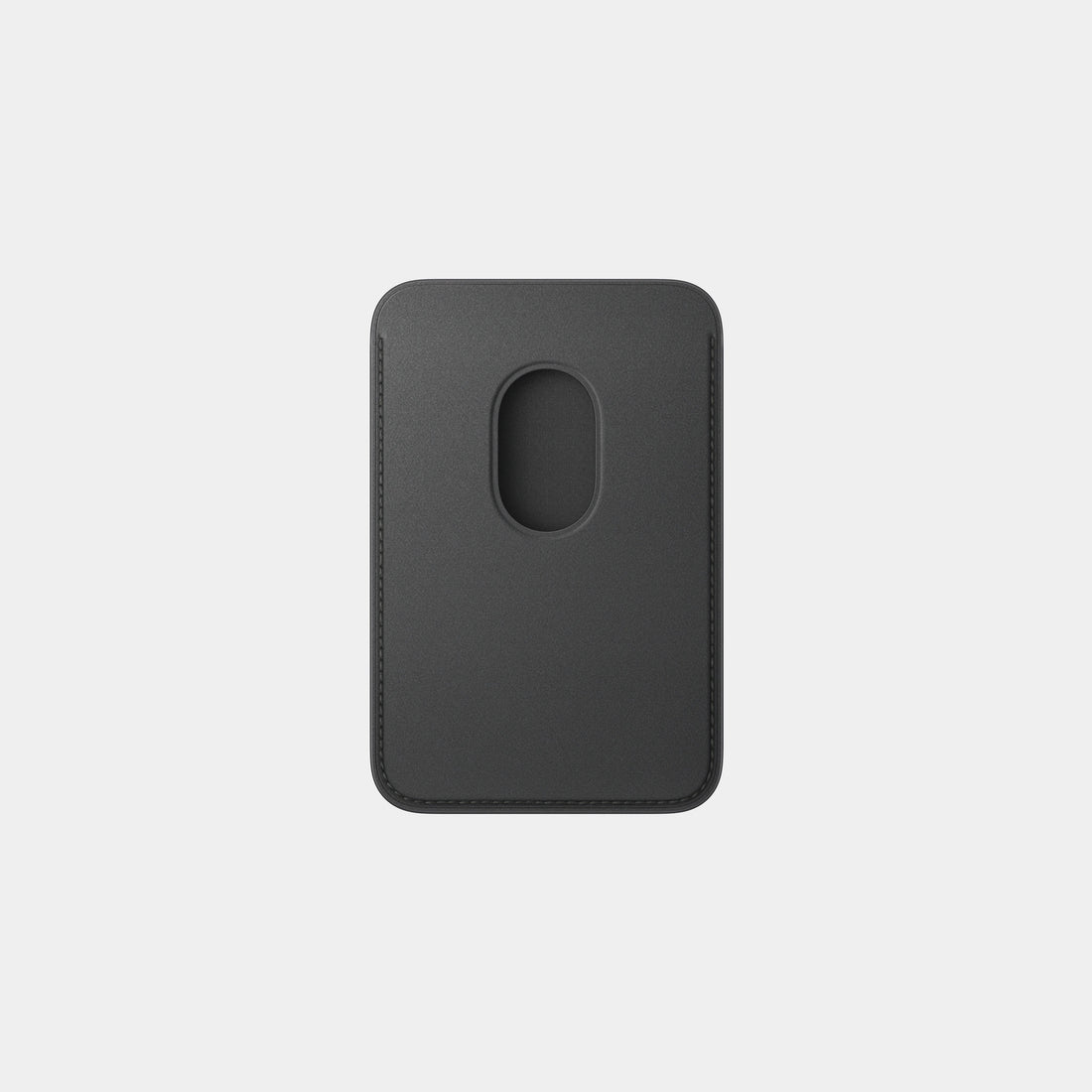 SANDS MagSafe wallet in Black, inside view