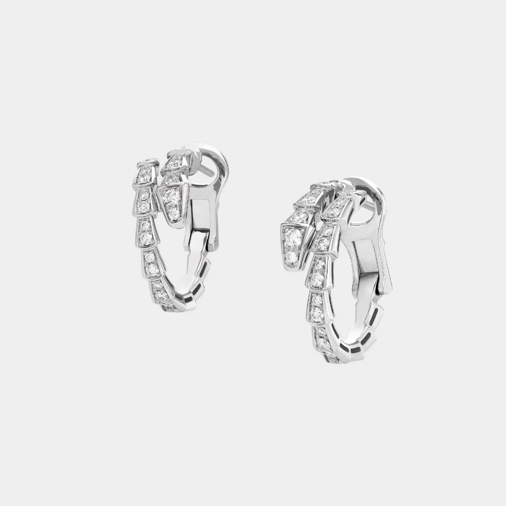Serpenti Viper Diamond Earring