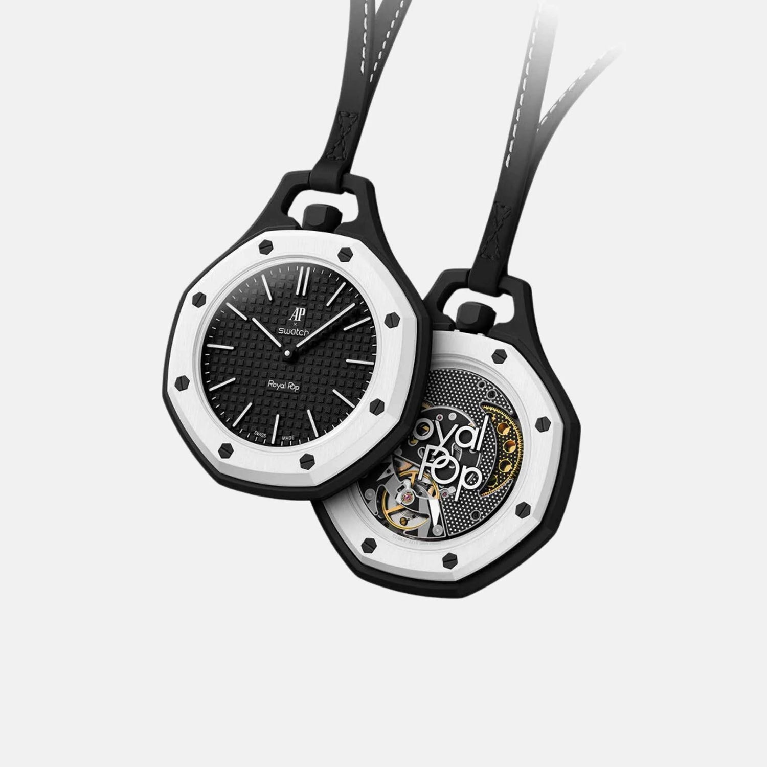 Swatch Royal Pop ocho negro  , front