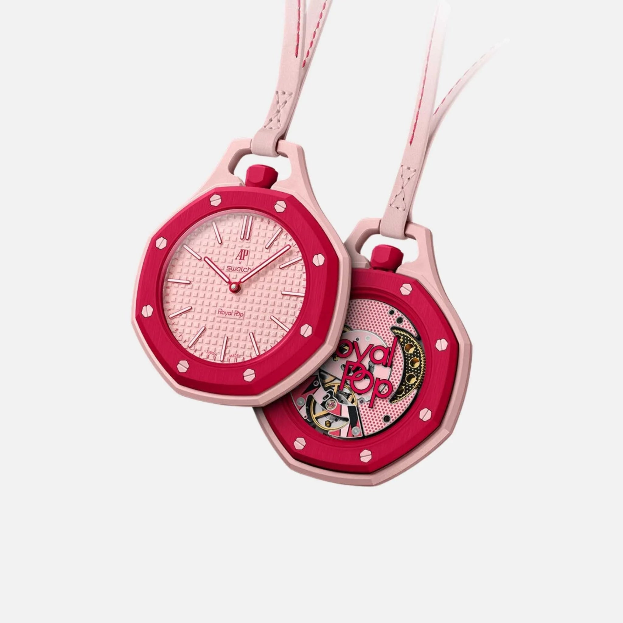 Swatch Royal Pop Otto Rosso, front 