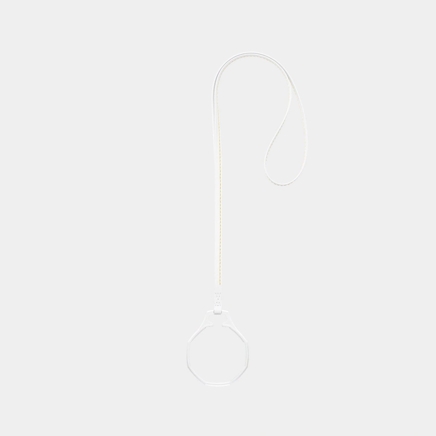 ROYAL POP / LEATHER LANYARD HUIT BLANC