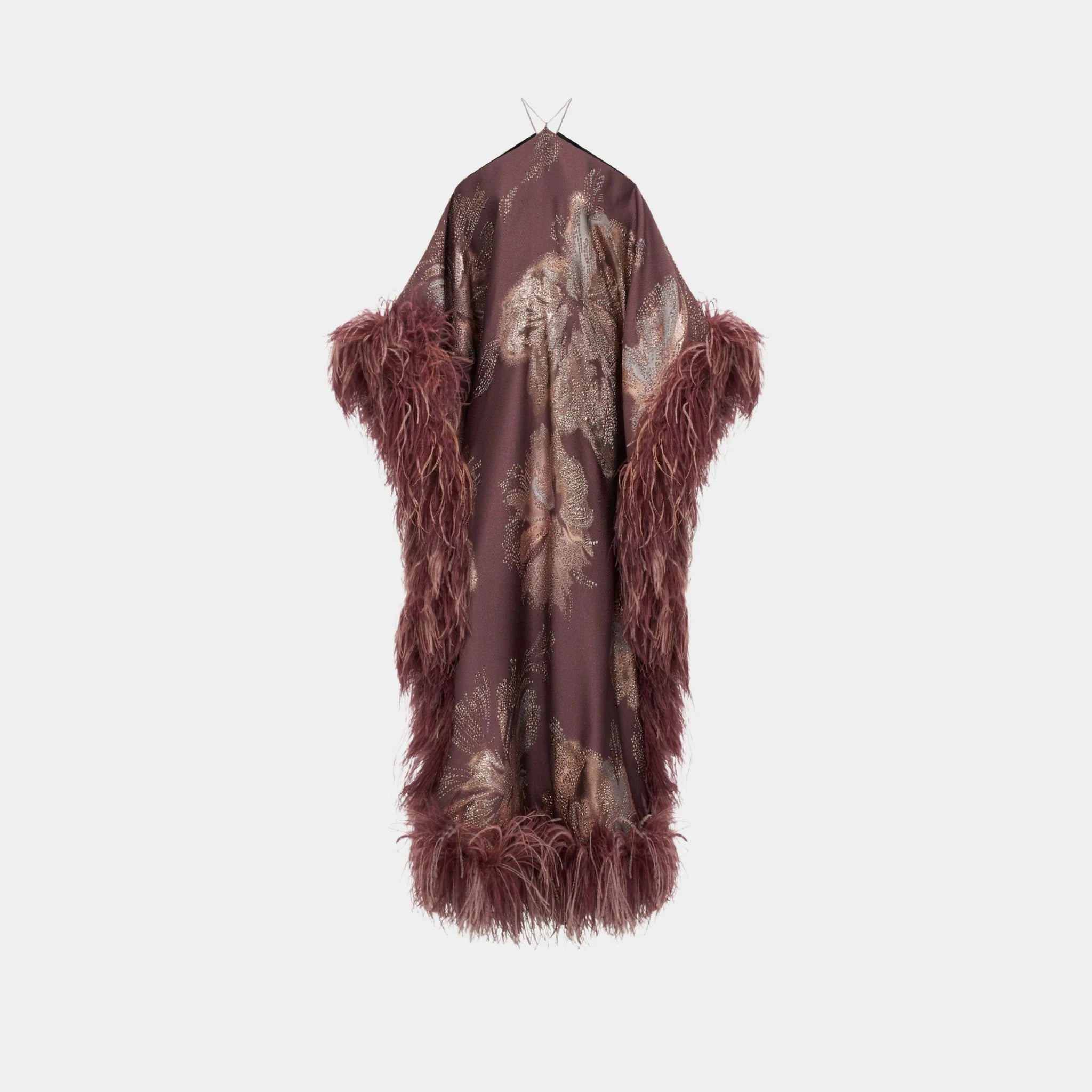 Taller Marmo Sza Sza Bloom Kaftan In Mauve