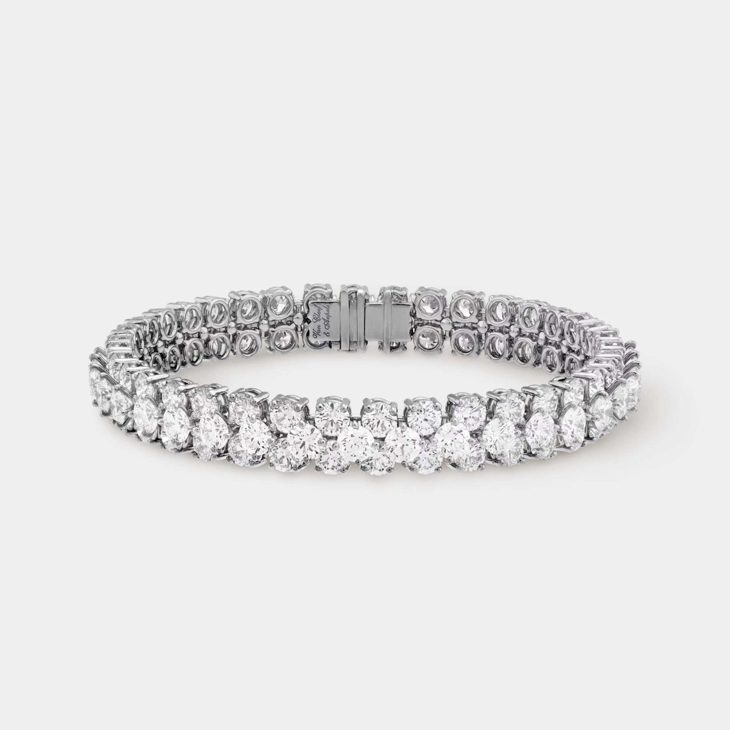 Van Cleef &amp; Arpels À Cheval Transformable Necklace Platinum Diamond, Bracelet