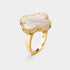 Van Cleef & Arpels Magic Alhambra Ring Yellow Gold Mother Of Pearl, Front