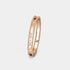 Van Cleef & Arpels Perlée Signature Bracelet Medium Model Rose Gold, Front