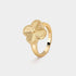 Van Cleef & Arpels Vintage Alhambra Ring Yellow Gold, Front