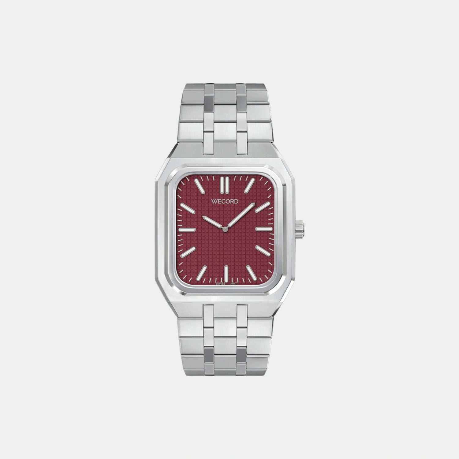 Wecord Duke Watch Large Model, Burgundy