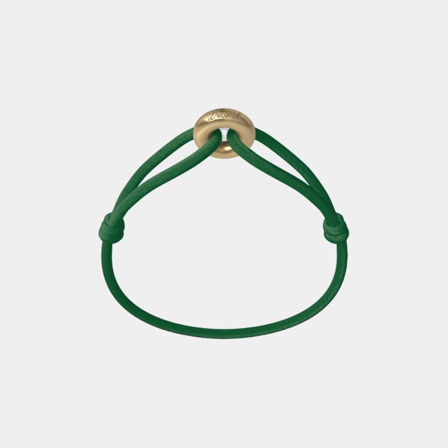 Wecord Golden Soho Cord Bracelet, Green