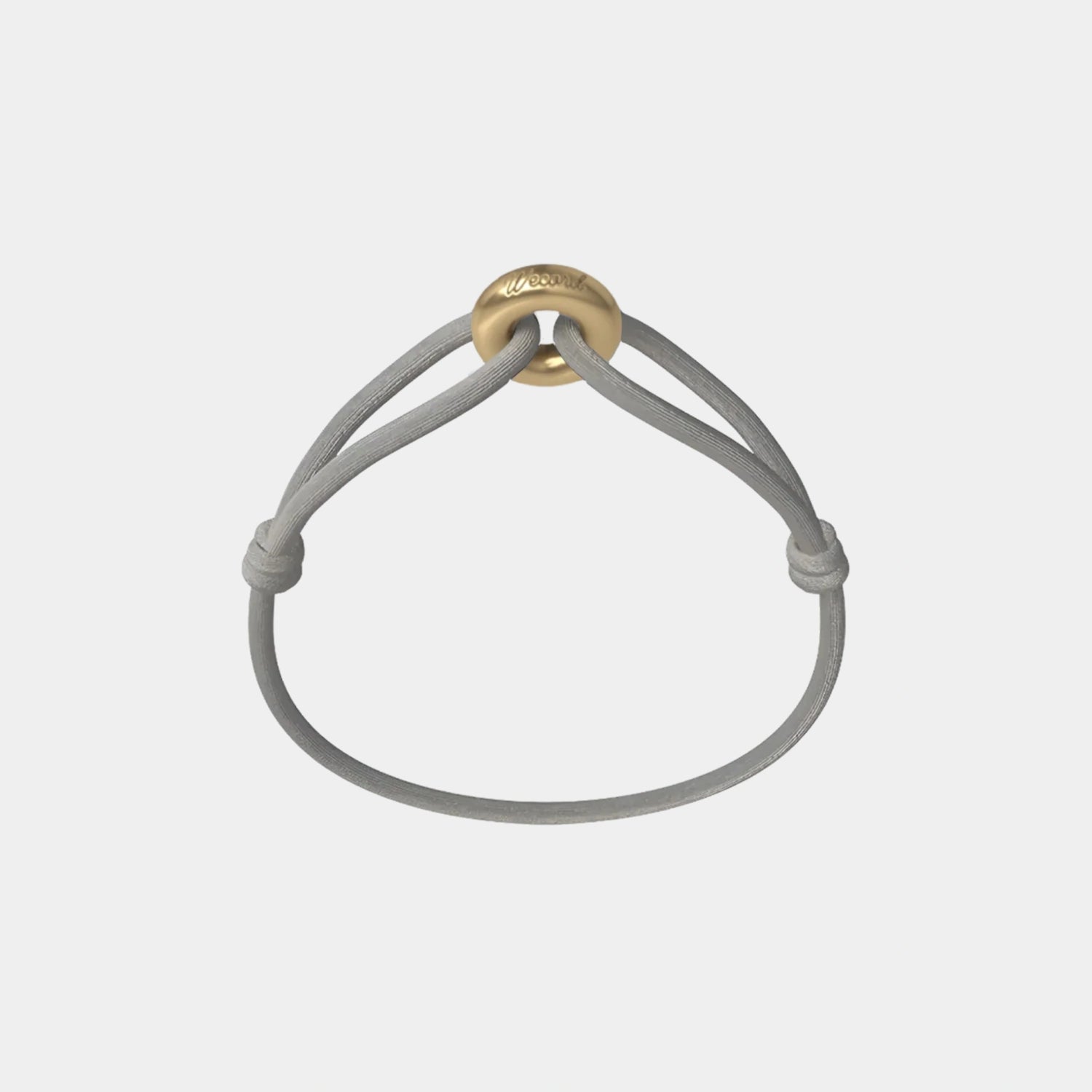 Wecord Golden Soho Cord Bracelet, Grey