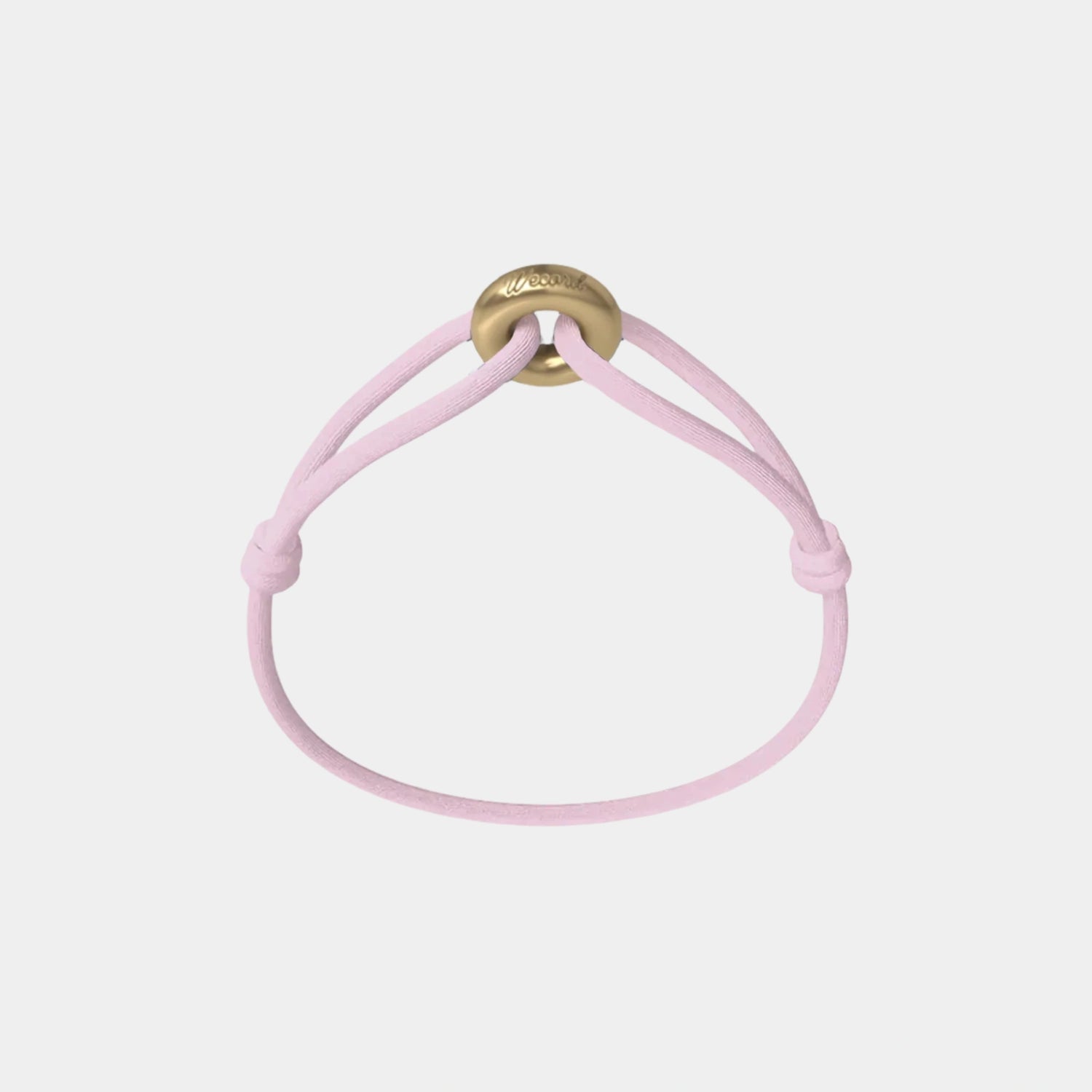 Wecord Golden Soho Cord Bracelet, Light Pink