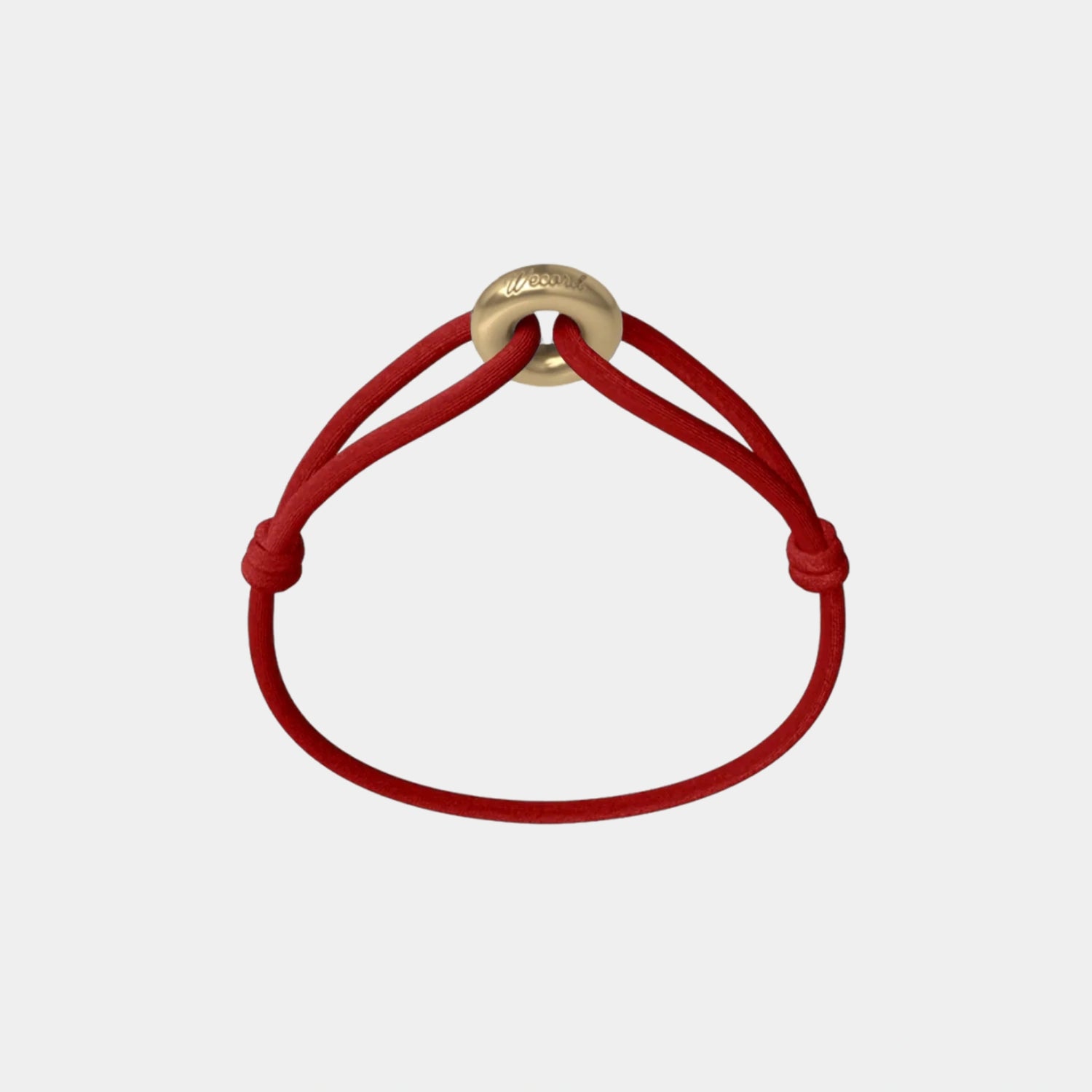 Wecord Golden Soho Cord Bracelet, Red