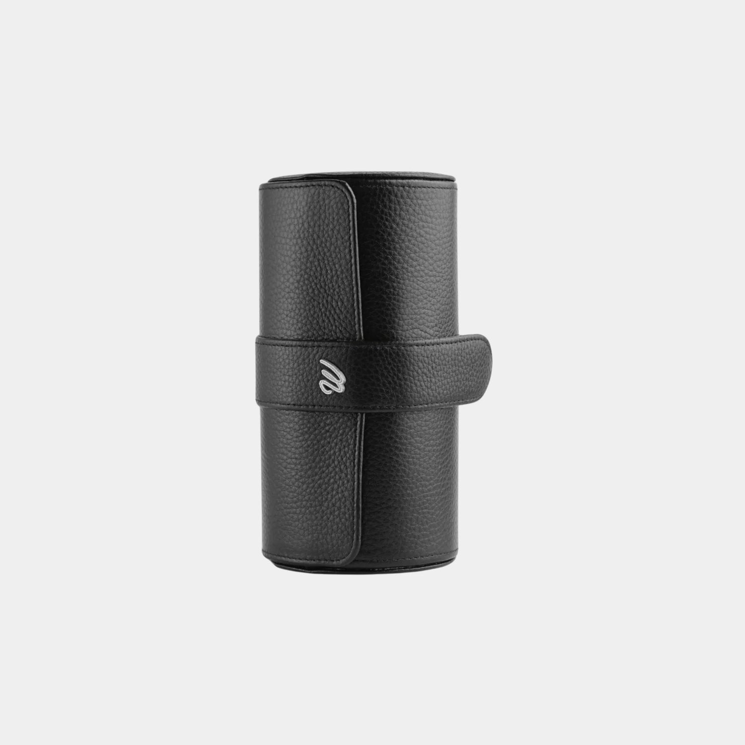 Wecord Kensington Three Watches Roll, Black, Front
