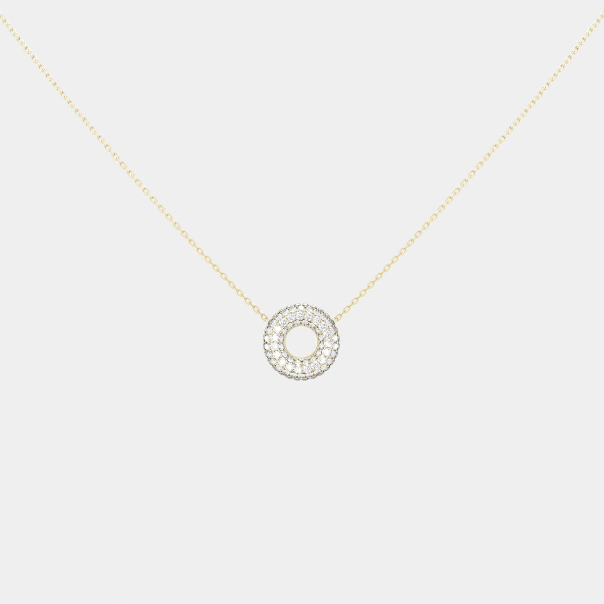 Mini Soho Pave Necklace
