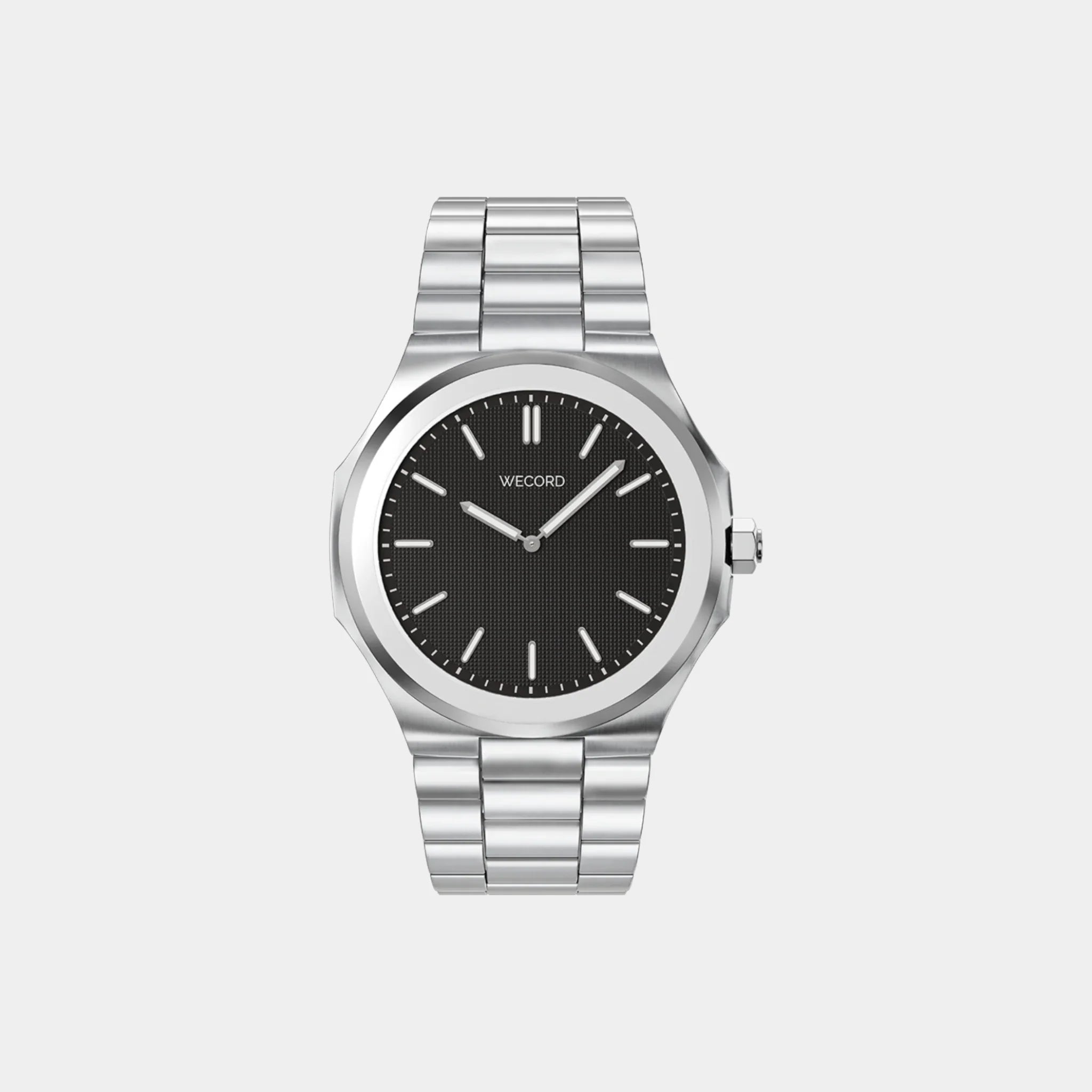 Wecord Oliver Watch Large Model, Black