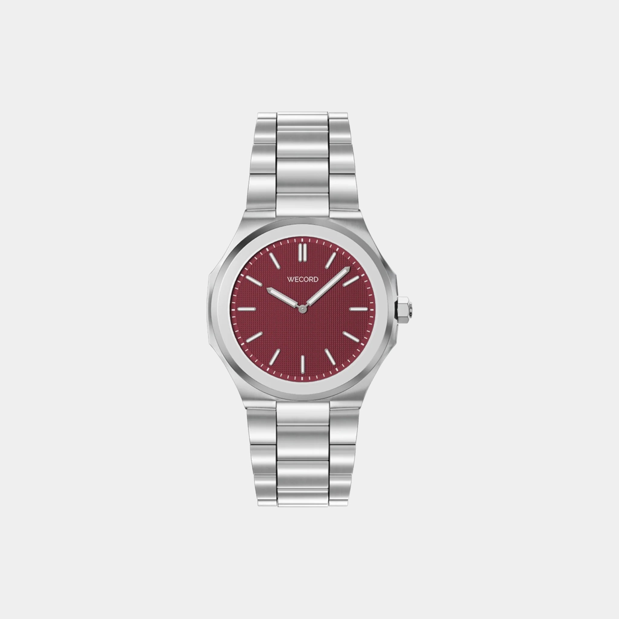 Wecord Oliver Watch Small Model, Burgundy