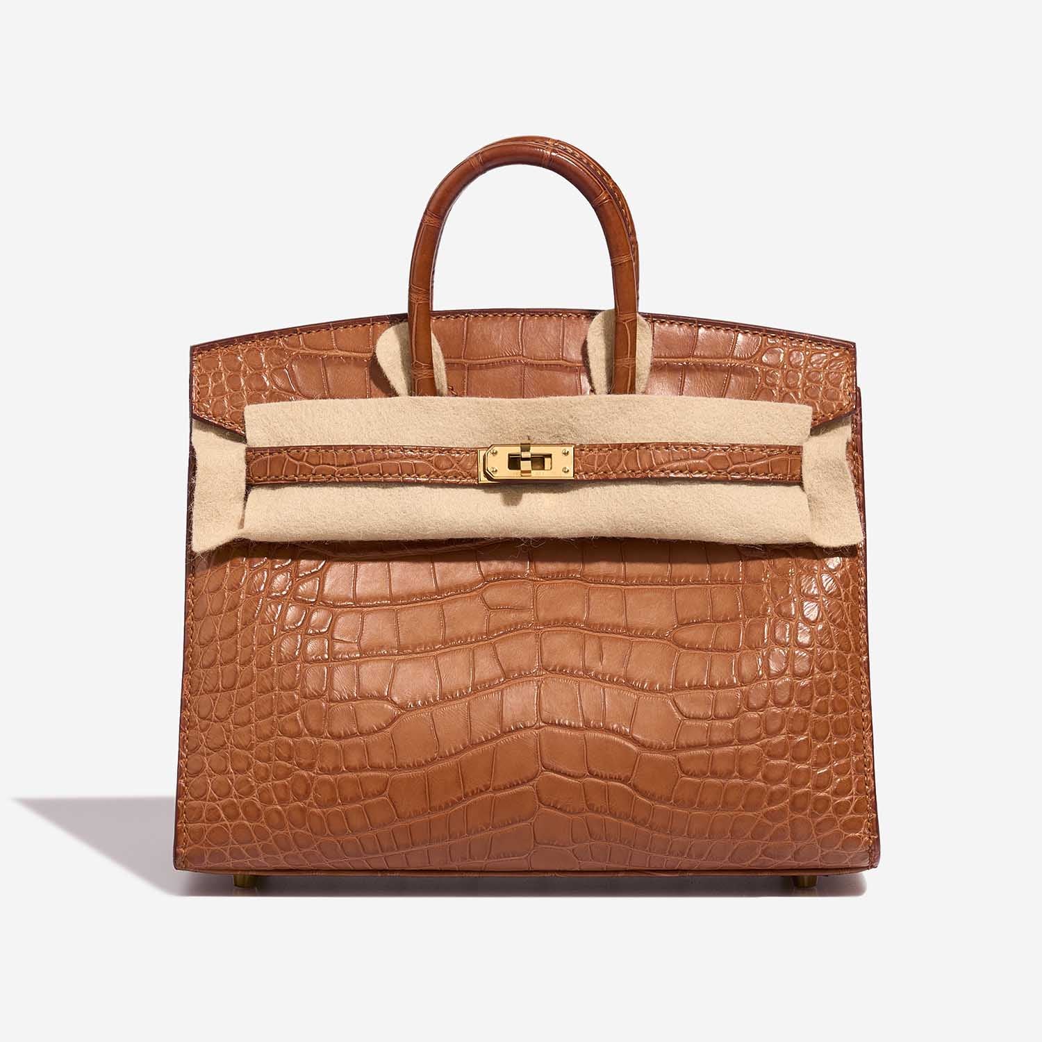 Birkin 20 Alligator Mississippi Gold