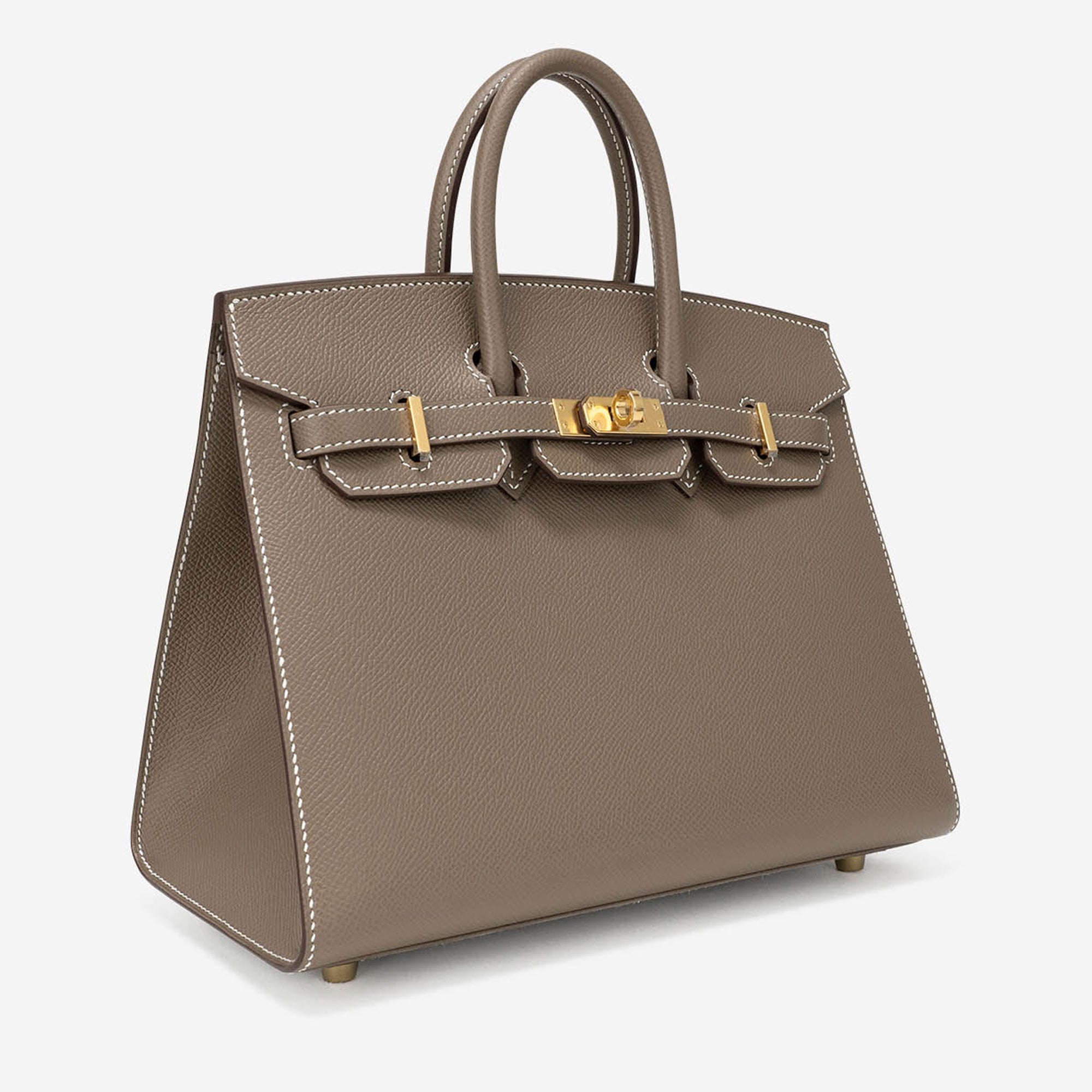 Birkin 25 Epsom Etoupe GHW