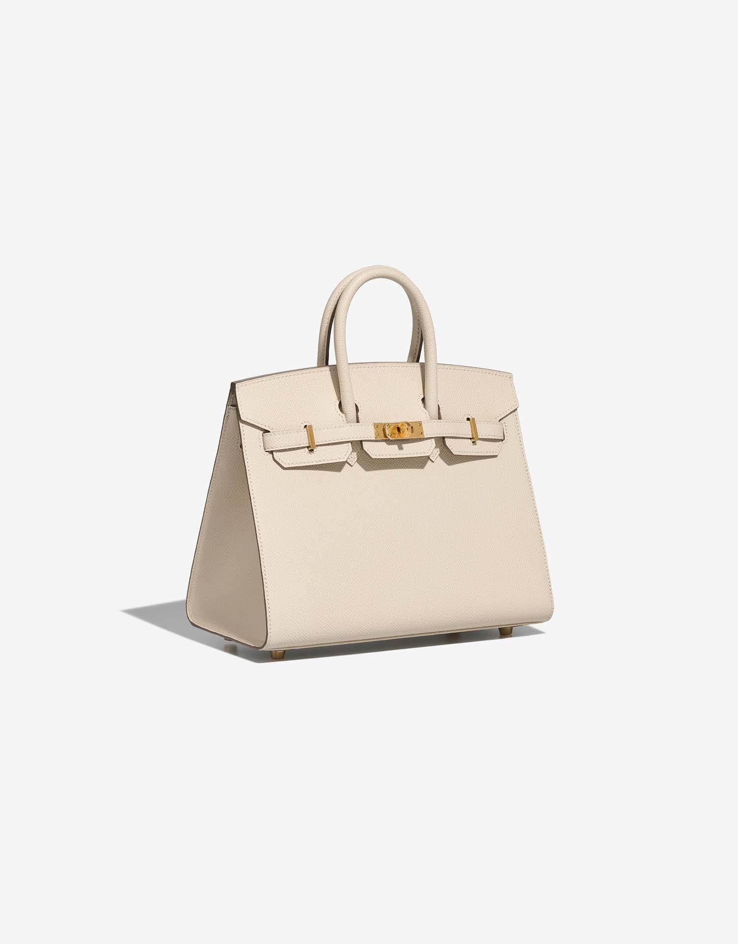 Birkin 25 Epsom Craie GHW