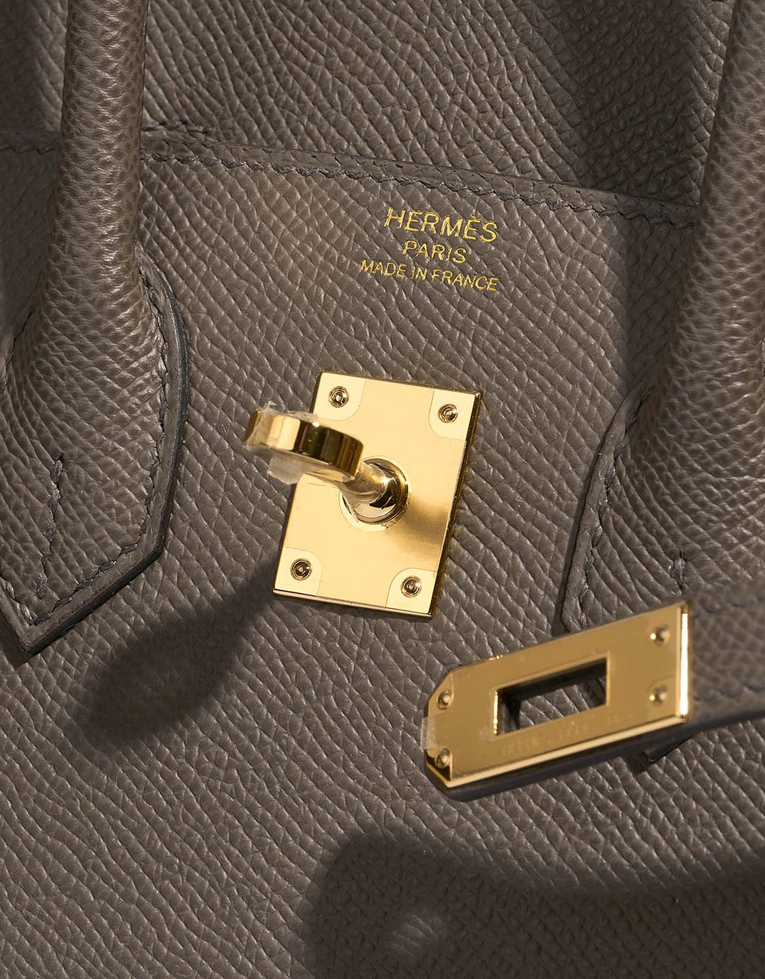 Birkin 25 Epsom Gris Etain GHW