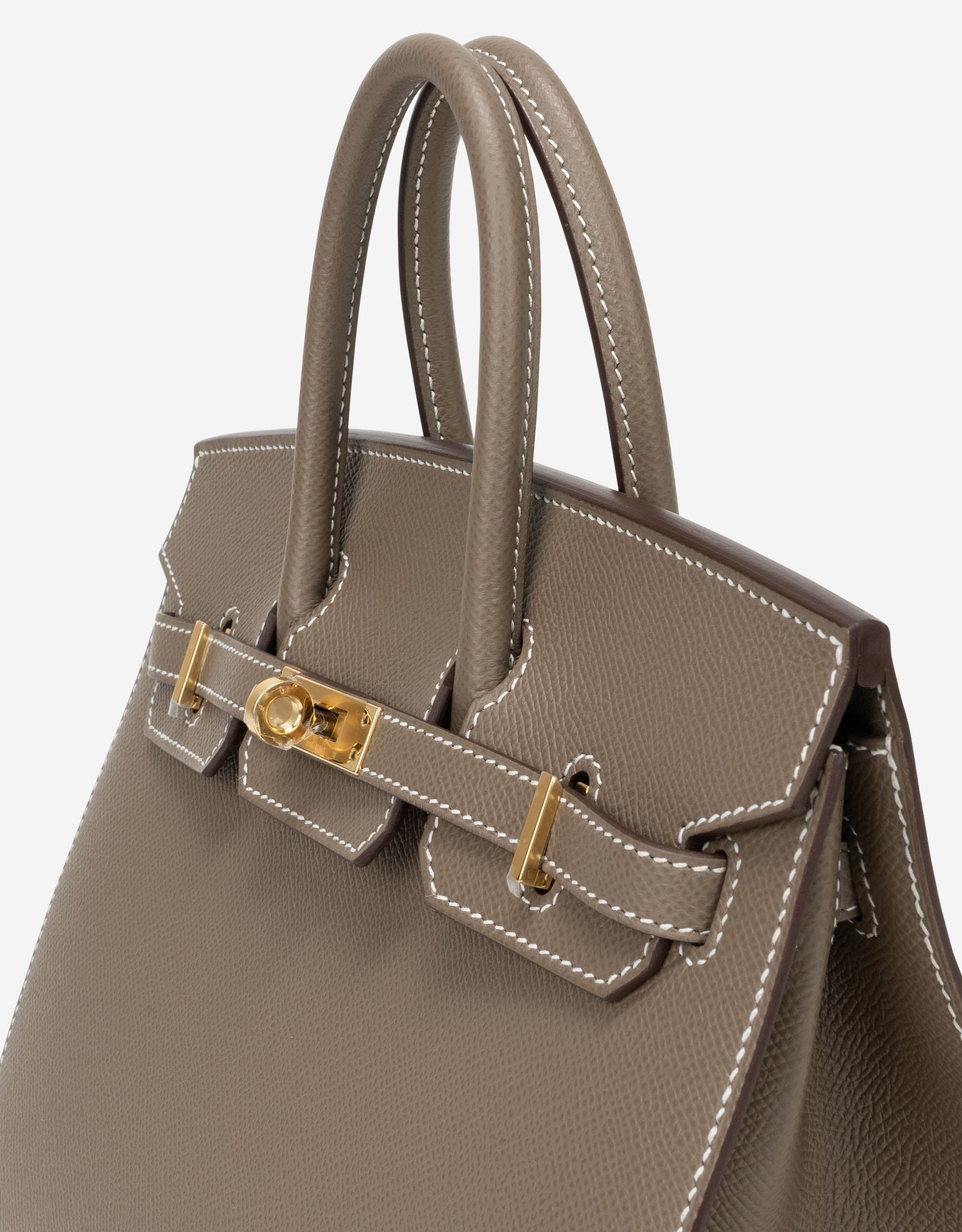 Birkin 25 Epsom Etoupe GHW