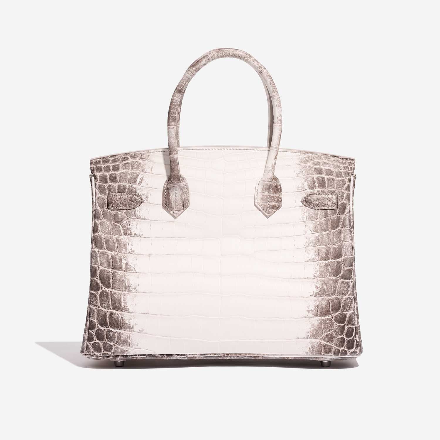 Birkin 30 Matte Alligator Himalaya Blanc