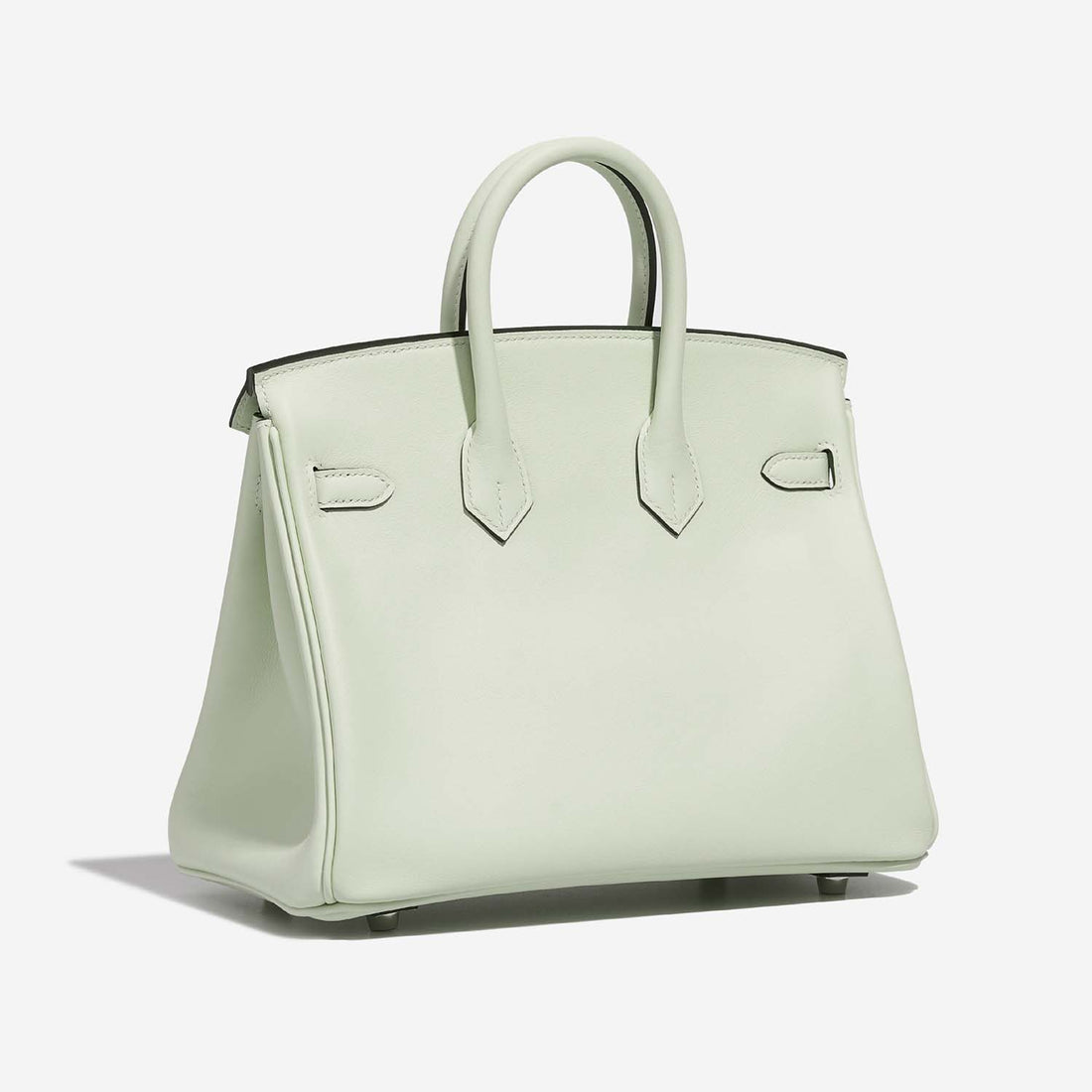 حقيبة Birkin 25 من جلد Swift باللون Vert Fizz