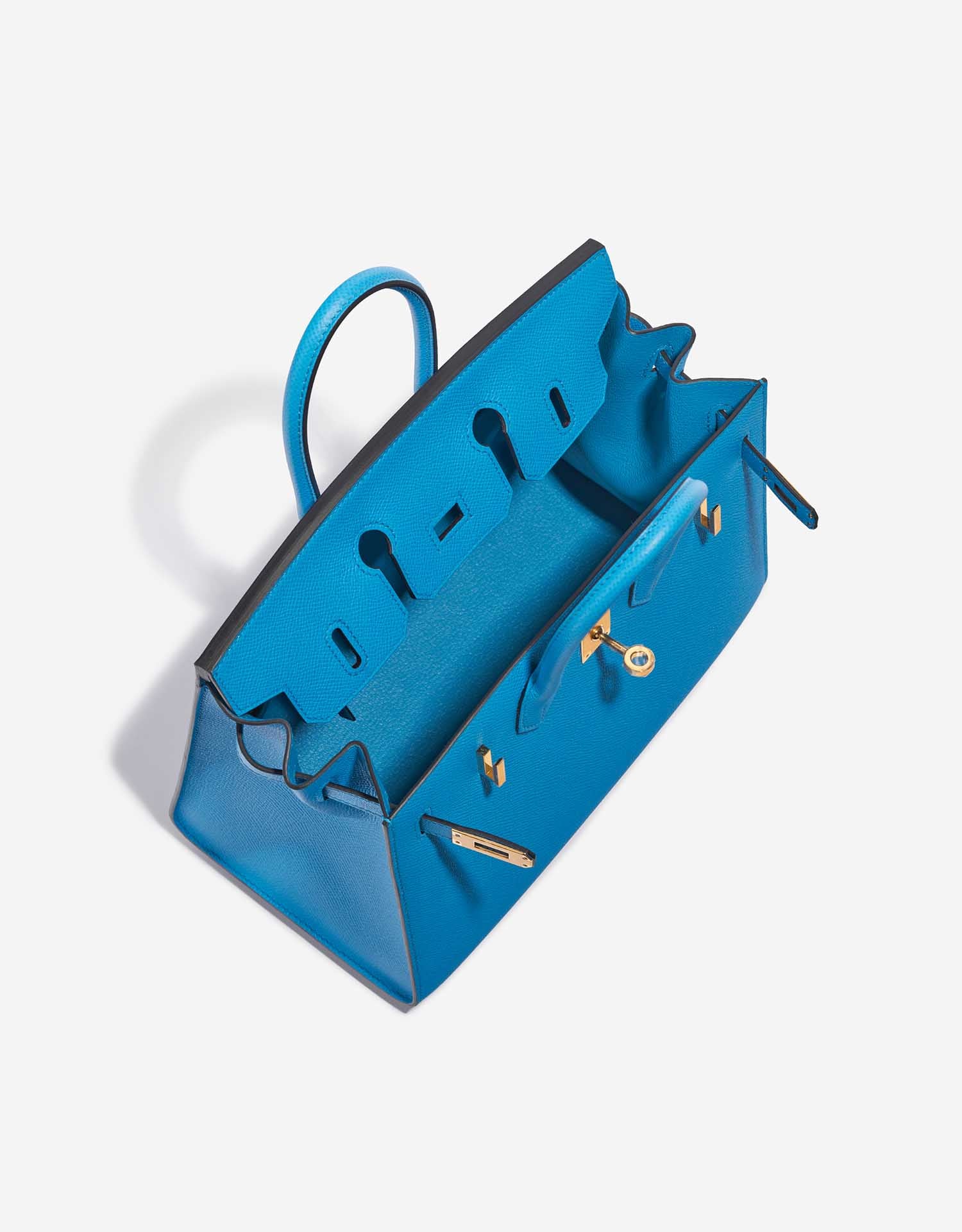 Birkin 25 Epsom Blue Frida