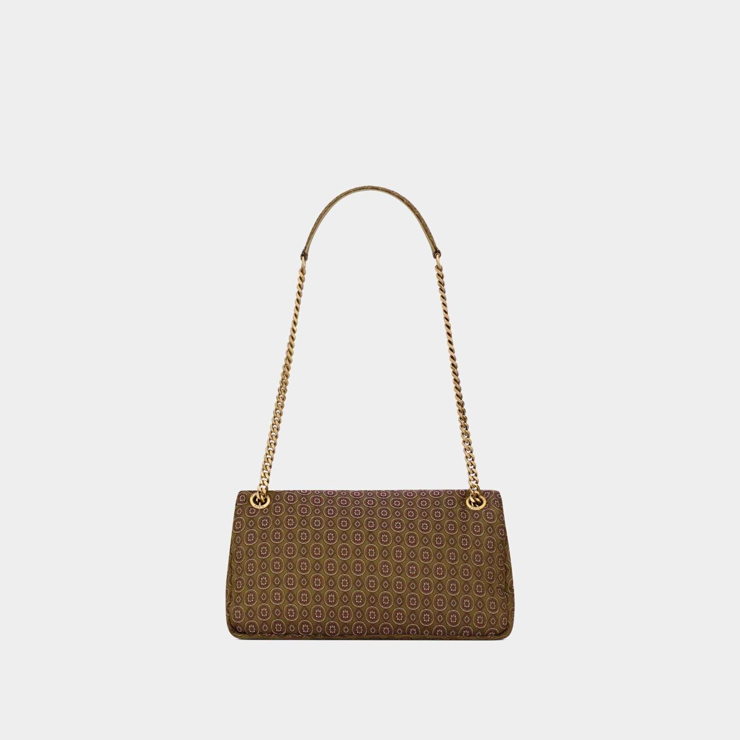 Yves Saint Laurent Calypso Small In Medallion Jacquard, Back