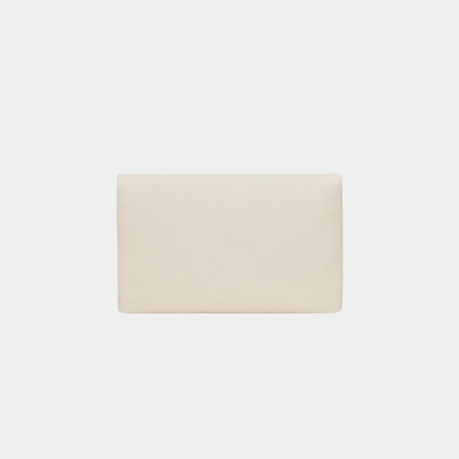 Yves Saint Laurent Cassandre Large Envelope Pouch In Lambskin, Blanc Vintage, Back