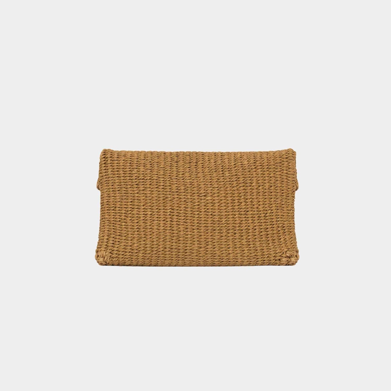Yves Saint Laurent Cassandre Large Envelope Pouch In Rope, Back