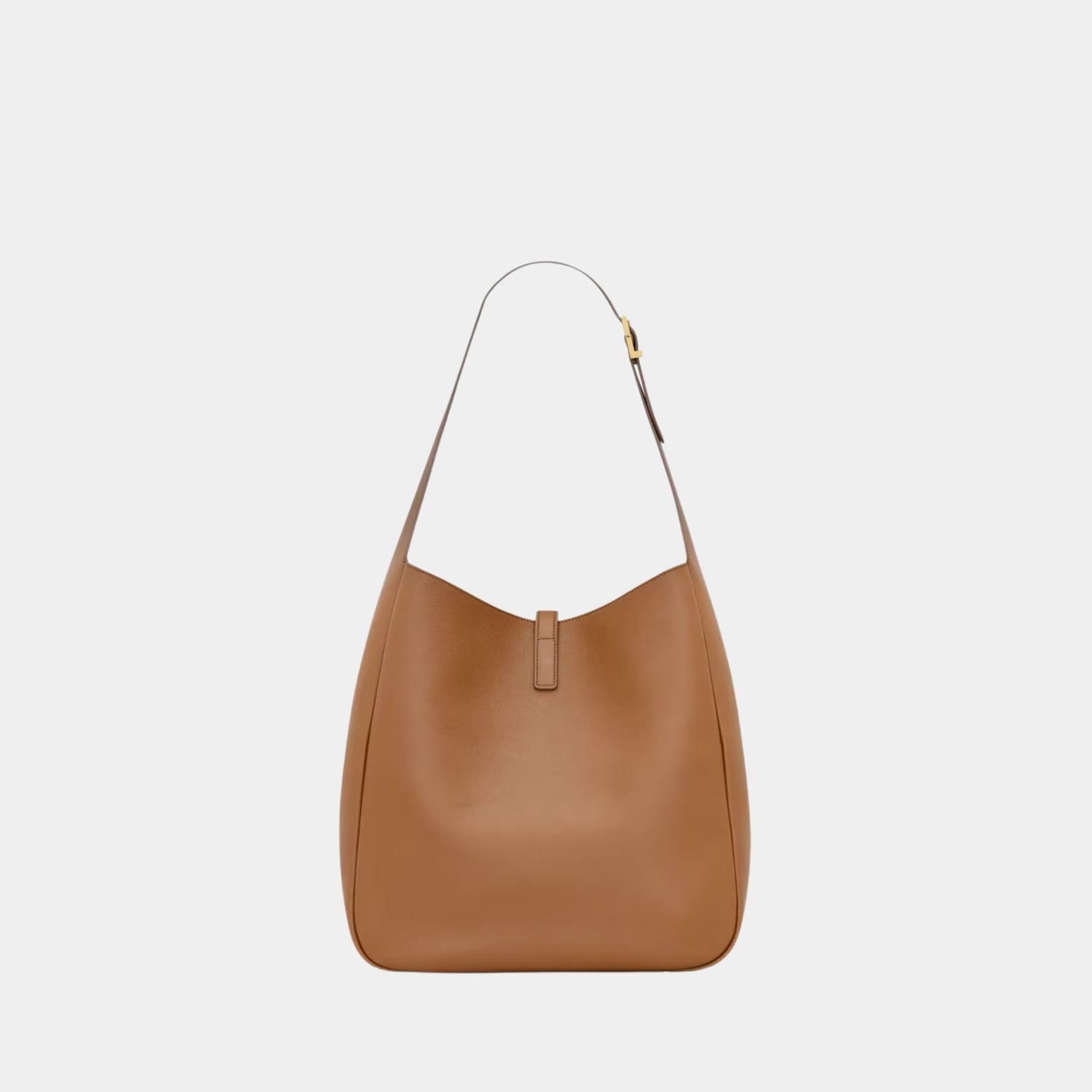 Yves Saint Laurent Le 5 A 7 Supple Large In Grained Leather, Fox, Back