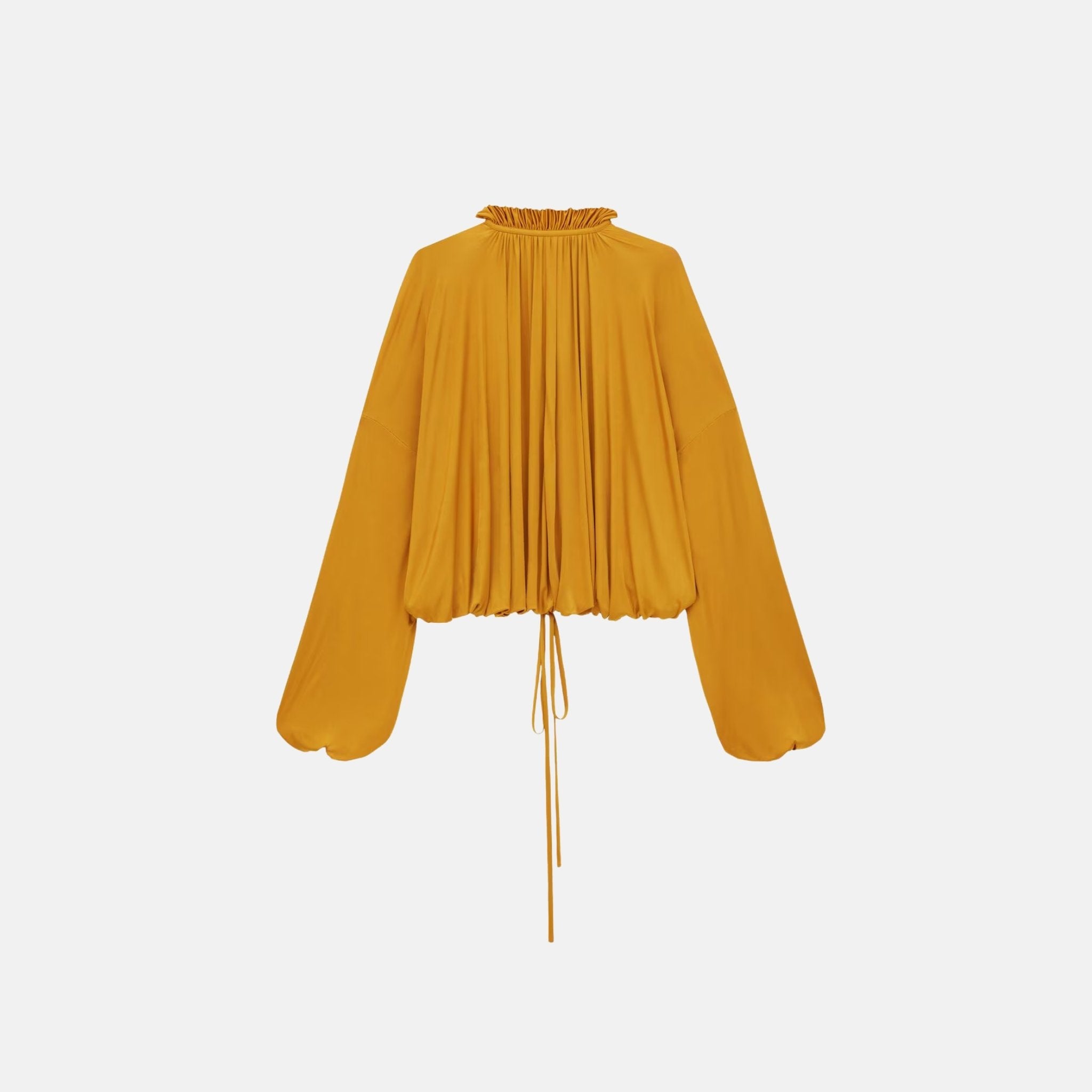 Yves Saint Laurent Blouse In Knit, Jaune, Back
