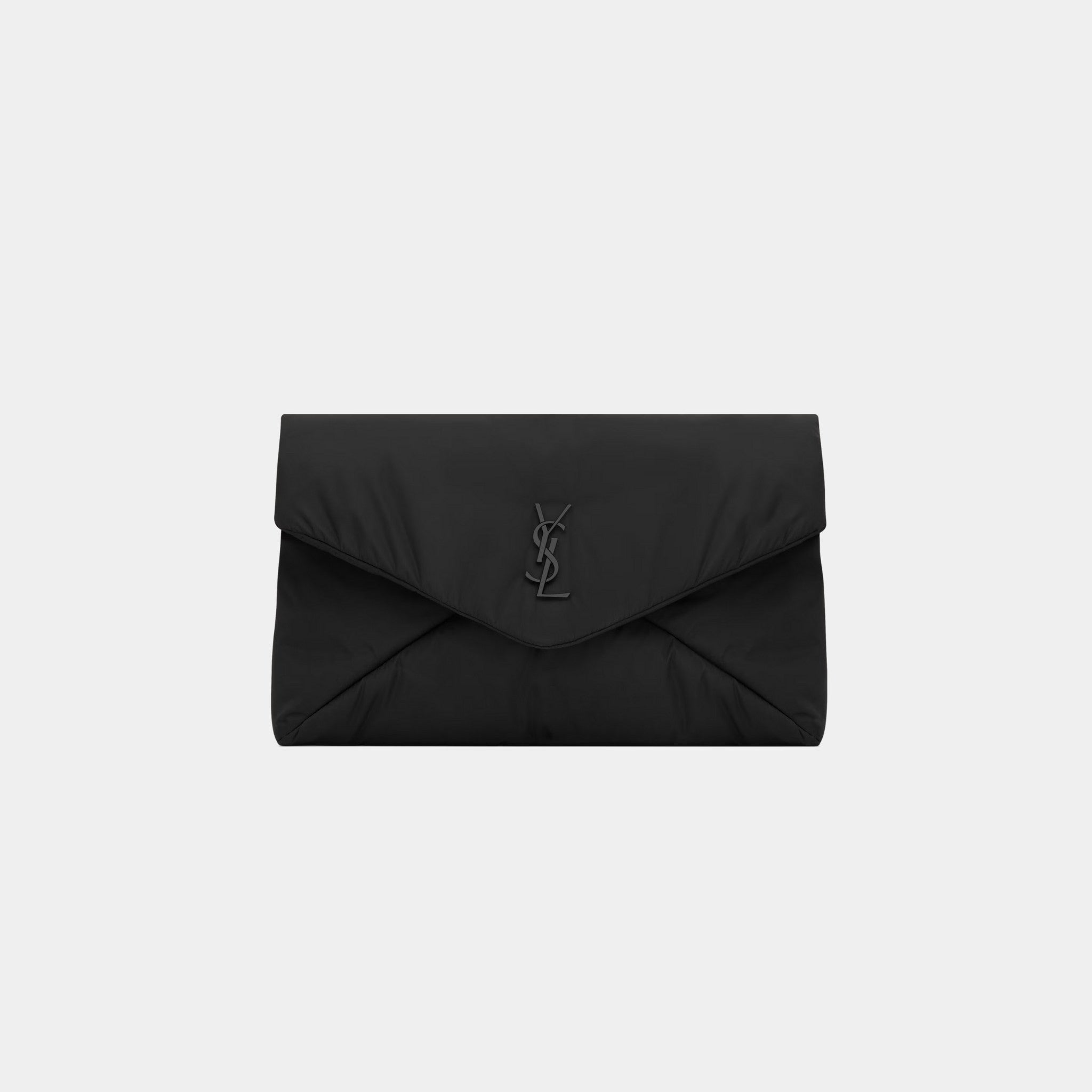 Yves Saint Laurent Cassandre Large Envelope pouch Nylon, Front