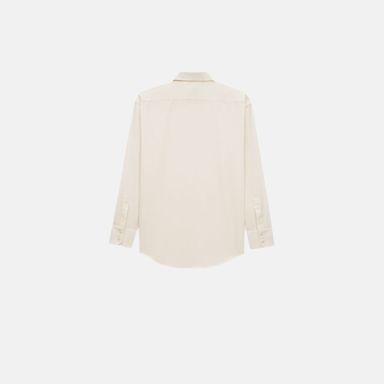 Yves Saint Laurent Cassandre Shirt In Cotton Poplin, Back