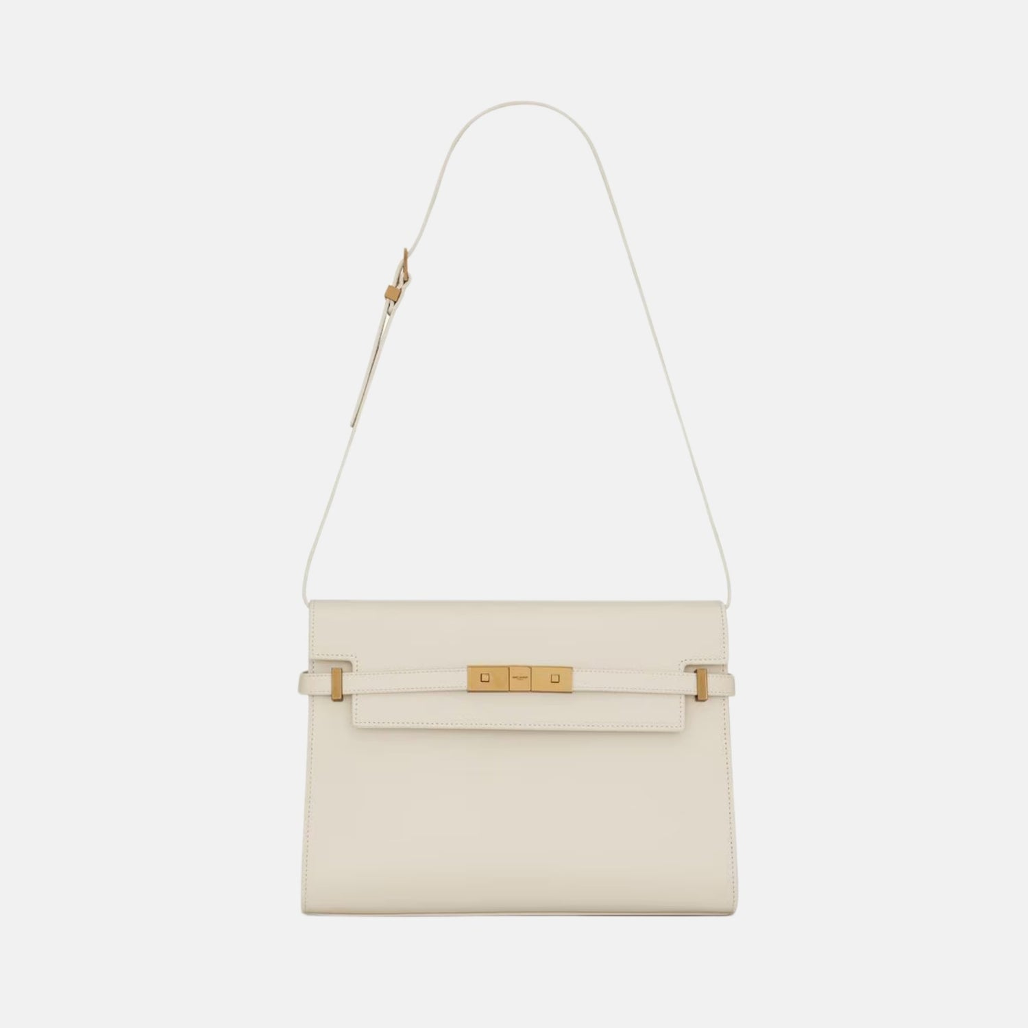 Yves Saint Laurent Manhattan In Box Saint Laurent, Blanc, Front