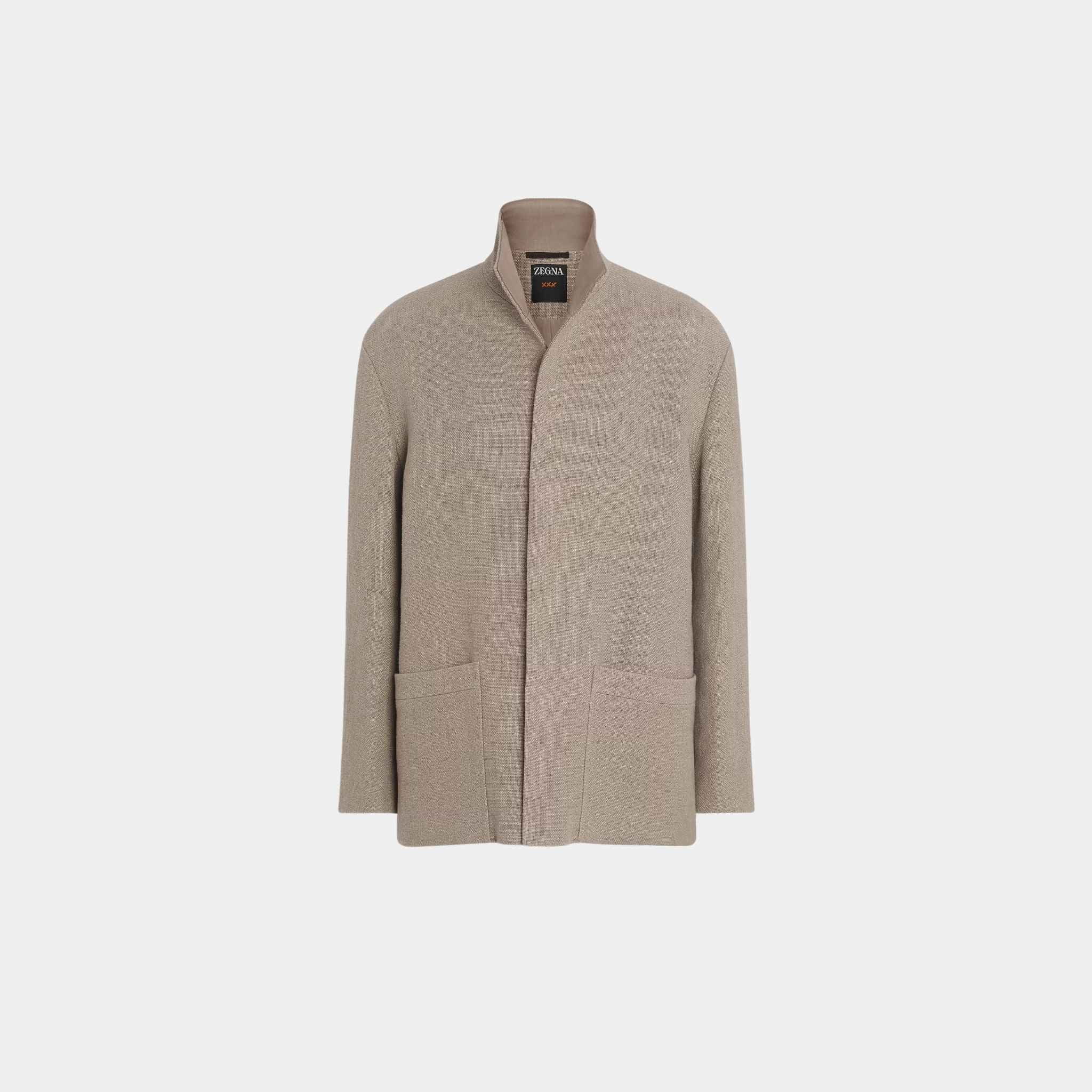 Zegna Linen Chore Jacket, Front