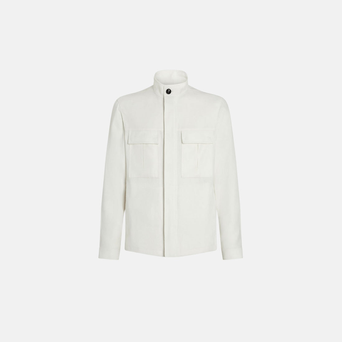 Zegna Oasi Lino Field Jacket, Front
