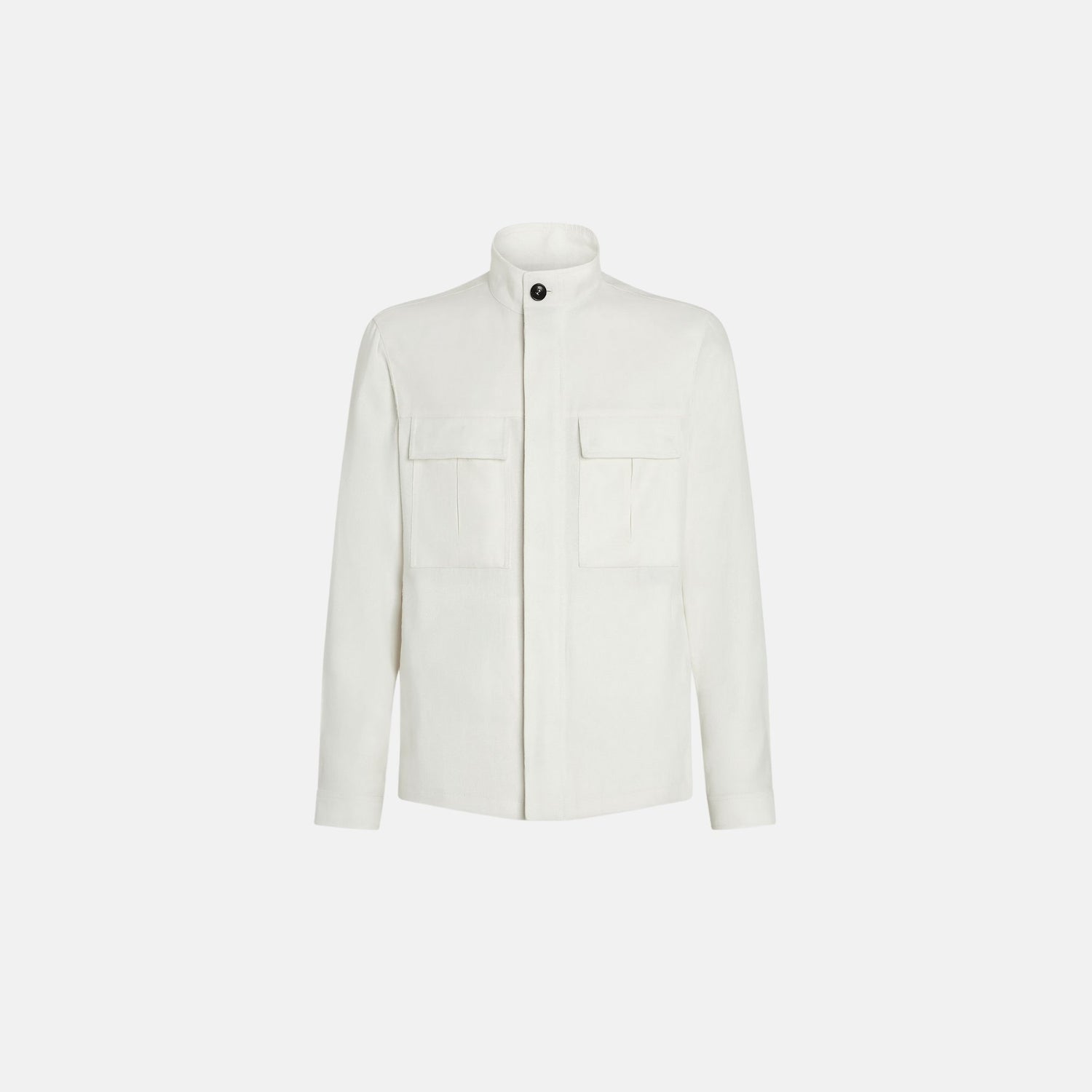 Zegna Oasi Lino Field Jacket, Front