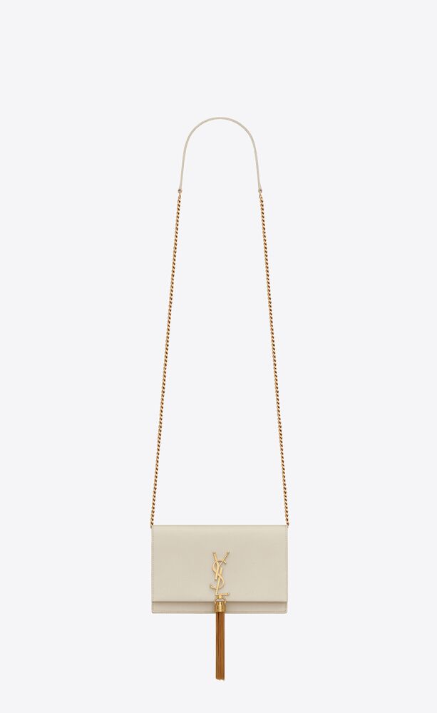 Kate Chain Wallet In Grain De Poudre Leather