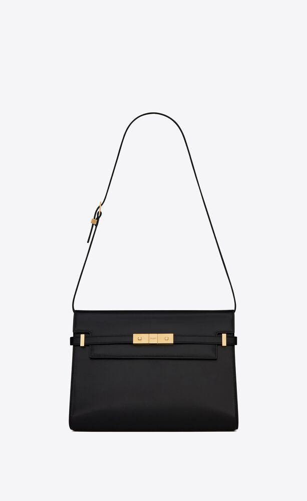 Manhattan Shoulder Bag In Box Saint Laurent Leather